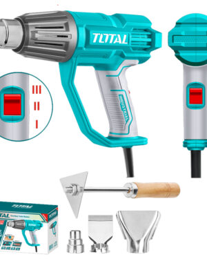 Pistola De Calor Profesional 1600 W +4 Accesorios, Total