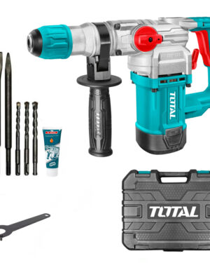 Rotomartillo Uso Rudo 1050 W Con Brocas Y Puntas, Total