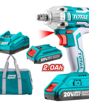 Pistola Llave De Impacto 300 N.m Inalámbrico 1/2 20 V, Total