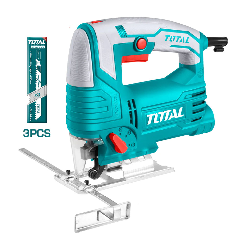 Sierra Caladora 570 W + 3 Seguetas, Total