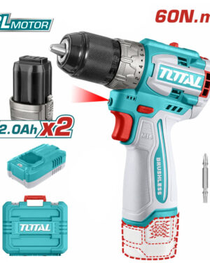 Taladro 1/2 Inalámbrico Brushless 16V, Total
